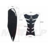 TANK PAD + OSŁONY BOCZNE ZBIORNIKA SIDE GRIP SUZUKI GSX-R GSXR 600 750 roczniki 2008-2010