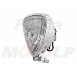 REFLEKTORY LIGHTBARY PRZEDNIE LAMPY PRZÓD TRÓJKĄTNE METAL CHROM H3 12V 55W
