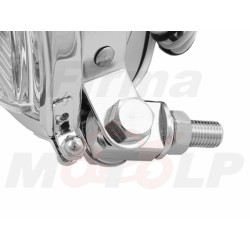 REFLEKTOR LIGHTBAR PRZEDNIA LAMPA PRZÓD TRÓJKĄTNA METAL CHROM H3 12V 55W