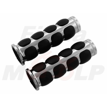 MANETKI GRIPY METALOWE CHROMOWANE CALOWE KAWASAKI EN 500 VN 500 800 900 VULCAN