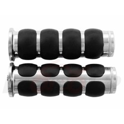 MANETKI GRIPY METALOWE CHROMOWANE CALOWE KAWASAKI EN 500 VN 500 800 900 VULCAN