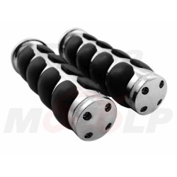 MANETKI GRIPY METALOWE CHROMOWANE CALOWE KIEROWNICY SUZUKI M1500 R C50 M90 VL 800 1500 1600 INTRUDER M1800 R BOULEVARD