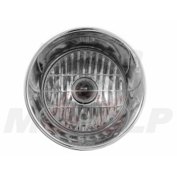 REFLEKTOR PRZEDNIA LAMPA PRZÓD CHROM CHOPPER BOBBER DRAG CRUISER KLASYK