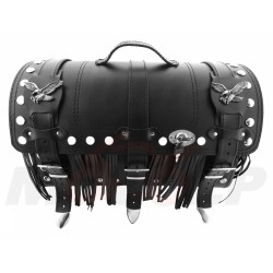 TYLNY CENTRALNY KUFER SKÓRZANY TYŁ Z ZAMKIEM 30L HONDA CMX 125 REBEL VT 125 SHADOW