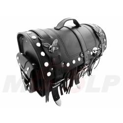 TYLNY CENTRALNY KUFER SKÓRZANY TYŁ Z ZAMKIEM 30L HONDA CMX 125 REBEL VT 125 SHADOW