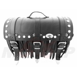 TYLNY CENTRALNY KUFER TYŁ SKÓRZANY Z ZAMKIEM 30L KAWASAKI EL BN 125 250 ELIMINATOR