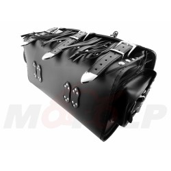 TYLNY CENTRALNY KUFER TYŁ SKÓRZANY Z ZAMKIEM 30L YAMAHA XV 125 VIRAGO XVS 125 DRAG STAR