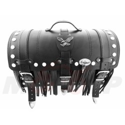 TYLNY CENTRALNY KUFER TYŁ SKÓRZANY Z ZAMKIEM 30L YAMAHA XV 250 VIRAGO XVS 250 DRAG STAR