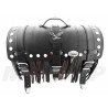 TYLNY CENTRALNY KUFER TYŁ SKÓRZANY Z ZAMKIEM 30L YAMAHA XV 250 VIRAGO XVS 250 DRAG STAR