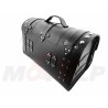 TYLNY CENTRALNY KUFER TYŁ SKÓRZANY Z ZAMKIEM 30L YAMAHA XV 250 VIRAGO XVS 250 DRAG STAR
