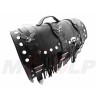 TYLNY CENTRALNY KUFER TYŁ SKÓRZANY Z ZAMKIEM 30L YAMAHA XV 250 VIRAGO XVS 250 DRAG STAR