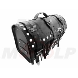 TYLNY CENTRALNY KUFER TYŁ SKÓRZANY Z ZAMKIEM 30L YAMAHA XV 250 VIRAGO XVS 250 DRAG STAR