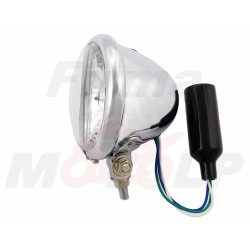 REFLEKTORY LIGHTBARY PRZEDNIE LAMPY PRZÓD CHROM METAL LUSTRZANKA 4,5 CALA