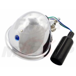 REFLEKTORY LIGHTBARY PRZEDNIE LAMPY PRZÓD CHROM METAL LUSTRZANKA 4,5 CALA