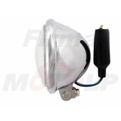 REFLEKTOR LIGHTBAR PRZEDNIA LAMPA PRZÓD CHROM METAL LUSTRZANKA 5,5 CALA