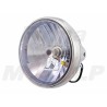 REFLEKTOR LIGHTBAR PRZEDNIA LAMPA PRZÓD CHROM METAL LUSTRZANKA 7 CALI H4 12V 60/55W