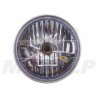 REFLEKTOR LIGHTBAR PRZEDNIA LAMPA PRZÓD CHROM METAL LUSTRZANKA 7 CALI H4 12V 60/55W