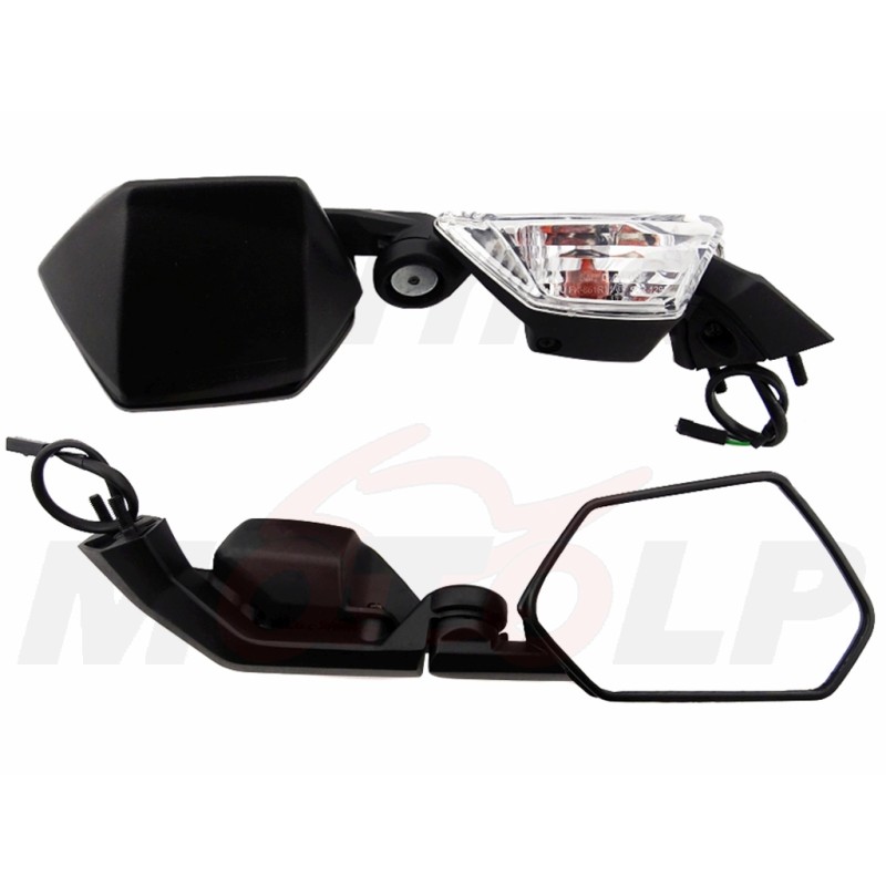 LUSTRA LUSTERKA KAWASAKI ZX-10 R ZX10 ZX 10R NINJA roczniki 2008-2010 HOMOLOGACJA E4