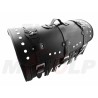 TYLNY CENTRALNY KUFER TYŁ SKÓRZANY Z ZAMKIEM I ĆWIEKAMI 48L 60CM Z ORZEŁKAMI YAMAHA XV VIRAGO XVS DRAG STAR XVZ V-STAR