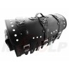 TYLNY CENTRALNY KUFER TYŁ SKÓRZANY Z ZAMKIEM I ĆWIEKAMI 48L 60CM Z KIESZONKAMI YAMAHA XV VIRAGO XVS DRAG STAR XVZ V-STAR