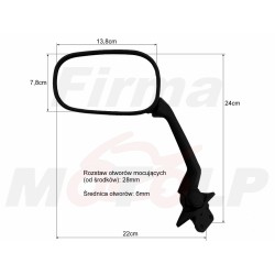 LUSTRA LUSTERKA YAMAHA XP 500 T-MAX HOMOLOGACJA E4 ROCZNIKI OD 2012-