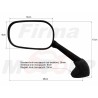 LUSTRA LUSTERKA YAMAHA YZF 600 R6 (2003-2005) YZF 1000 R1 (2002-2003) YZF R46 HOMOLOGACJA E11