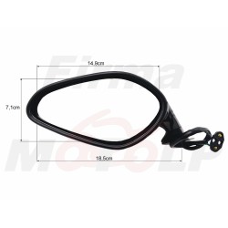 LUSTRA LUSTERKA MV AGUSTA F4 750 1000 1078 VELTRO 312R 312RR HOMOLOGACJA E11