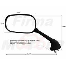 LUSTRA LUSTERKA YAMAHA YZF 600 R6 R-6 YZF-R6 ROCZNIKI 2003-2005 HOMOLOGACJA E11
