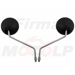 LUSTRA LUSTERKA CZARNE YAMAHA DT 80 DT 125 RE / X XG TRICKER 250 M10 P/L GWINT