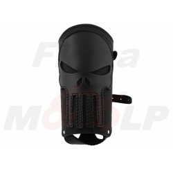 DUŻY SKÓRZANY UCHWYT MOCOWANIE NA NAPÓJ BUTELKĘ 1.5L NA GMOL RURKĘ PUNISHER CHOPPER DRAG CRUISER