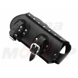 DUŻY SKÓRZANY UCHWYT MOCOWANIE NA NAPÓJ BUTELKĘ 1.5L NA GMOL RURKĘ PUNISHER CHOPPER DRAG CRUISER