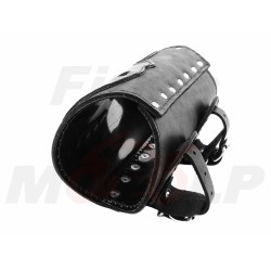 DUŻY SKÓRZANY UCHWYT MOCOWANIE NA NAPÓJ BUTELKĘ 1.5L NA GMOL RURKĘ PUNISHER CHOPPER DRAG CRUISER