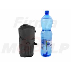 DUŻY SKÓRZANY UCHWYT MOCOWANIE NA NAPÓJ BUTELKĘ 1.5L NA GMOL RURKĘ PUNISHER CHOPPER DRAG CRUISER