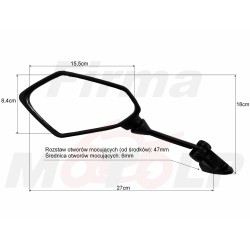 LUSTRA LUSTERKA KAWASAKI ZX-6R ZX6 R ZX 6R ROCZNIKI 2009-2012 HOMOLOGACJA E9