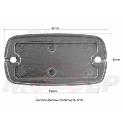 POKRYWKA POMPY HAMULCOWEJ HONDA F6C VALKYRIE GL 1500 1800 GOLDWING VTX 1800