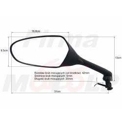 LUSTERKA SUZUKI GSX-R GSXR GSX R 600 750 1000 ROCZNIKI 2006-2008 HOMOLOGACJA E11