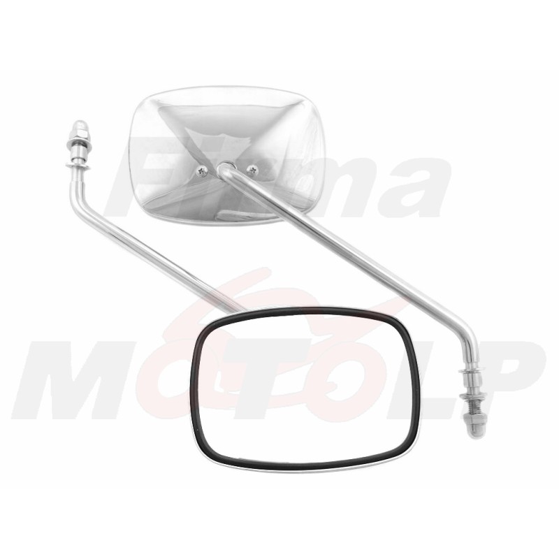 LUSTRA LUSTERKA CHROMOWANE METALOWE M8 8MM HARLEY DAVIDSON HD H-D
