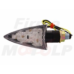 MIGACZE KIERUNKOWSKAZY LED LEDOWE STRZAŁKA CZARNY CARBON 12V 0,5W HOMOLOGACJA E11