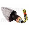MIGACZE KIERUNKOWSKAZY LED LEDOWE STRZAŁKA CZARNY CARBON 12V 0,5W HOMOLOGACJA E11