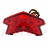 TYLNA LAMPA TYŁ LED CZERWONA Z KIERUNKOWSKAZAMI KAWASAKI Z125 Z800 ZX-6R ZX6 R roczniki 2013-2022