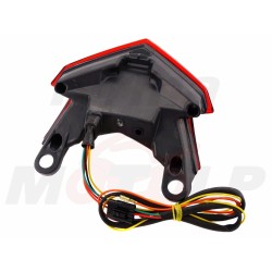 TYLNA LAMPA TYŁ LED CZERWONA Z KIERUNKOWSKAZAMI KAWASAKI Z125 Z800 ZX-6R ZX6 R roczniki 2013-2022
