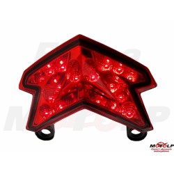 TYLNA LAMPA TYŁ LED CZERWONA Z KIERUNKOWSKAZAMI KAWASAKI Z125 Z800 ZX-6R ZX6 R roczniki 2013-2022