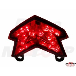 TYLNA LAMPA TYŁ LED CZERWONA Z KIERUNKOWSKAZAMI KAWASAKI Z125 Z800 ZX-6R ZX6 R roczniki 2013-2022