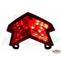 TYLNA LAMPA TYŁ LED CZERWONA Z KIERUNKOWSKAZAMI KAWASAKI Z125 Z800 ZX-6R ZX6 R roczniki 2013-2022