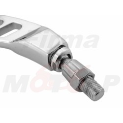 LUSTRA LUSTERKA CHROMOWANE METALOWE Z ORZEŁKIEM - M10 - HONDA KAWASAKI SUZUKI