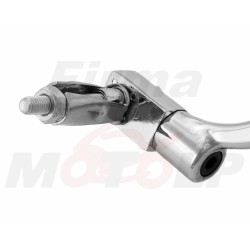 LUSTRA LUSTERKA SFERYCZNE PROSTOKĄTNE CHROMOWANE DO MONTAŻU W KIEROWNICY