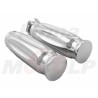 TUNING MANETKI CALOWE 25,4MM 1 CAL METALOWE CHROMOWANE CHOPPER DRAG KLASYK