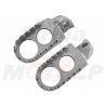 STALOWE SREBRNE PODNÓŻKI STOPKI KAWASAKI KX 125 250 500 KDX 200 220 250