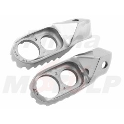 STALOWE SREBRNE PODNÓŻKI STOPKI HONDA CR 125 R 250 R 500 R ROCZNIKI 1988-1994