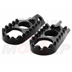 STALOWE CZARNE PODNÓŻKI STOPKI KAWASAKI KX 125 250 KXF 250 450 KX 250 450 F